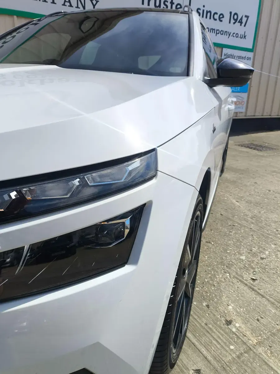 Used Skoda Kamiq Monte Carlo 150 HP (110 kW) 2021 White SUV