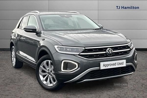 Grey Used 2024 VW T-Roc Style SUV | £24,450 (A bit pricey) - Image 1/4