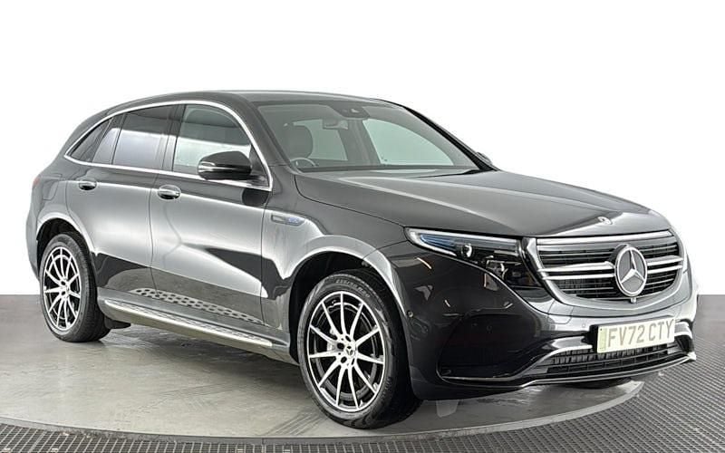 Used Mercedes EQC400 AMG line 300 kW (408 HP) 2022 Grey SUV