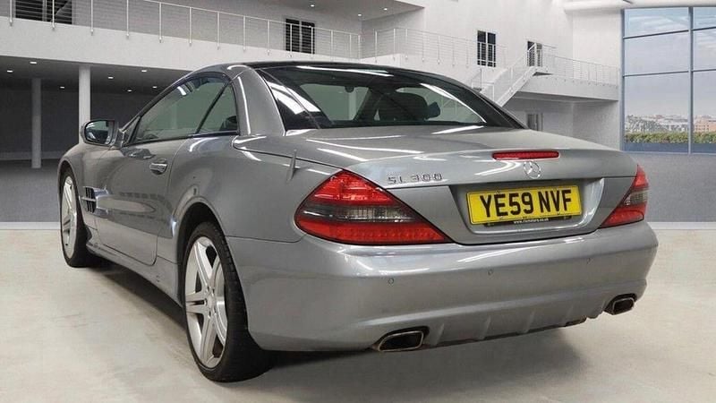 Used Mercedes SL300 2009 Silver Cabriolet