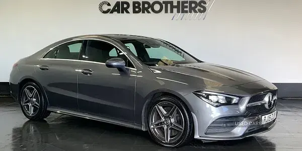 Begagnad Mercedes CLA220 AMG line 190 HK (139 kW) 2019 Grå Sedan
