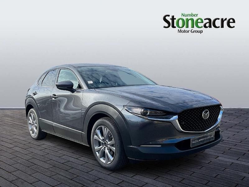 Grey New 2025 Mazda CX-30 Exclusive-Line SUV | £26,995 (Good price) - Image 1/3