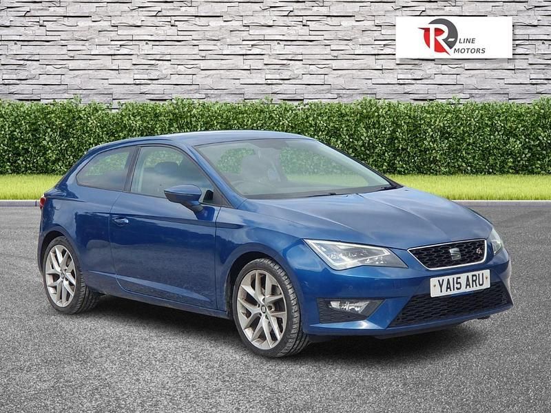 Blue Used 2015 Seat Leon FR Hatchback | £4,995 (Fair price) - Image 1/4