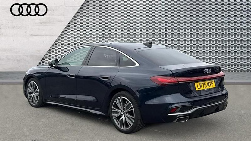 Used Audi A5 Sportback S-Line 204 HP (150 kW) 2025 Blue Hatchback