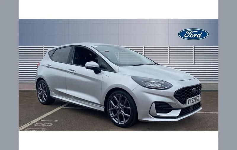 Silver Used 2022 Ford Fiesta ST-Line Hatchback | £13,754 (Fair price) - Image 1/4