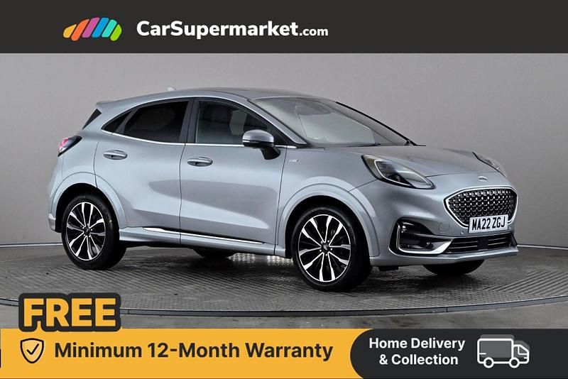 Silver Used 2022 Ford Puma ST-Line Hatchback | £18,197 (Fair price) - Image 1/4