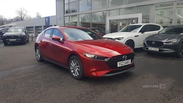 Used Mazda 3 2023 Red Hatchback