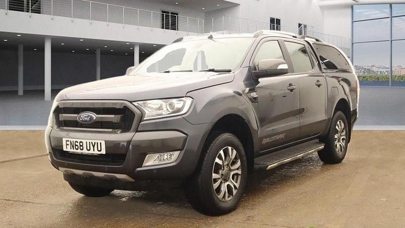 Grey Used 2018 Ford Ranger Wildtrack Pickup | £13,999 (Super price) - Image 1/4
