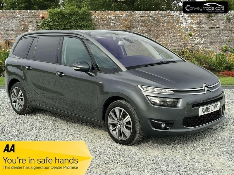 Used Citroën Grand C4 Picasso Exclusive 115 HP (84 kW) 2015 Grey MPV