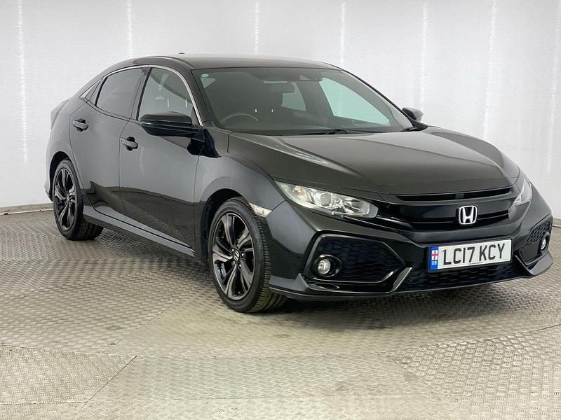 Black Used 2017 Honda Civic SR Hatchback | £11,295 (Good price) - Image 1/4