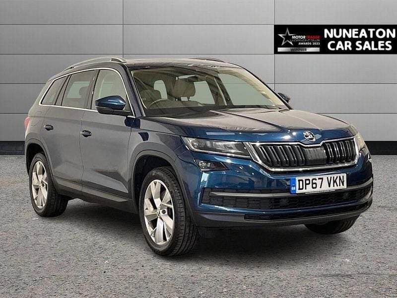 Blue Used 2018 Skoda Kodiaq SUV | £17,250 (Good price) - Image 1/4