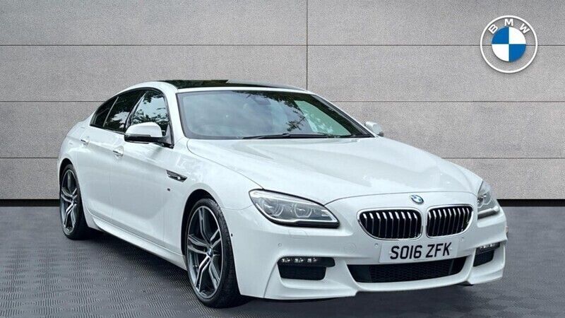 White Used 2016 BMW 640 M Sport Coupe | £19,990 (Fair price) - Image 1/4