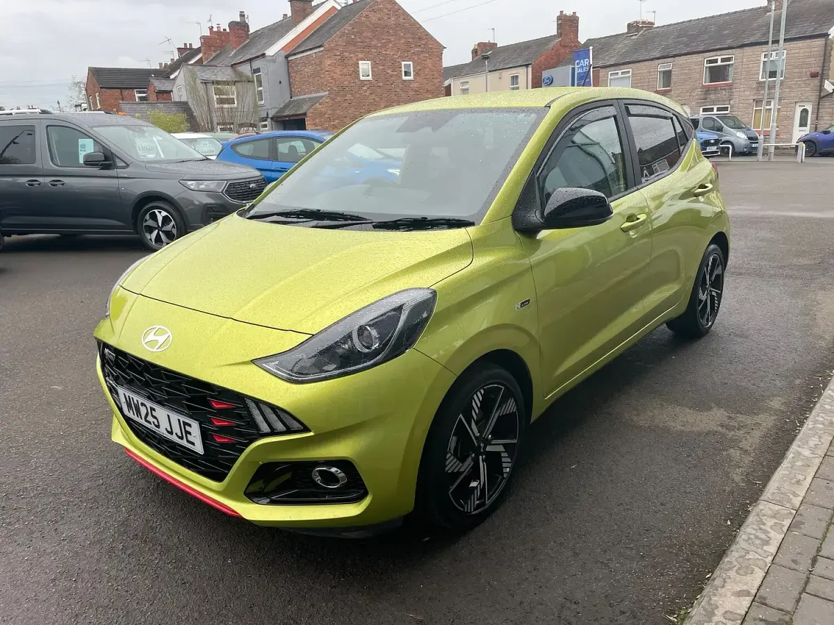 Used Hyundai i10 N Line 2025 Green Hatchback