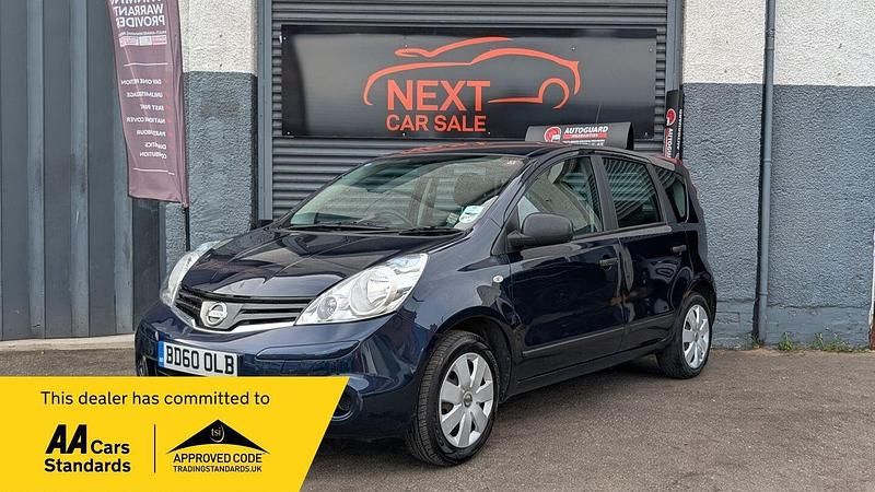 Blue Used 2010 Nissan Note Visia MPV | £3,290 (Fair price) - Image 1/4