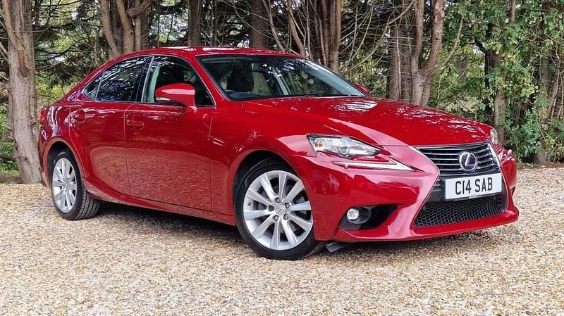 Red Used 2016 Lexus IS300h Executive Line Sedan | £13,000 (Fair price) - Image 1/4