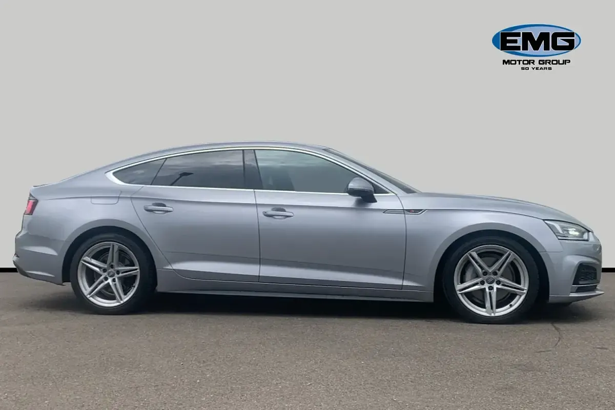 Used Audi A5 Sportback S-Line 190 HP (139 kW) 2017 Silver Hatchback