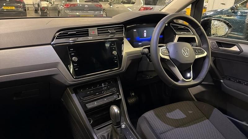 Used VW Touran Match 150 HP (110 kW) 2025 Grenadilla black metallic MPV