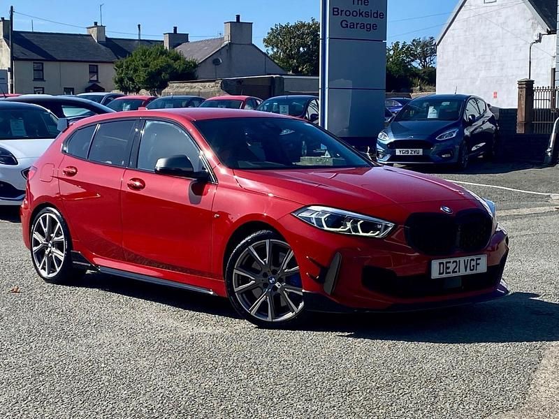 Red Used 2021 BMW M135 Sport Line Hatchback | £24,999 (Good price) - Image 1/4