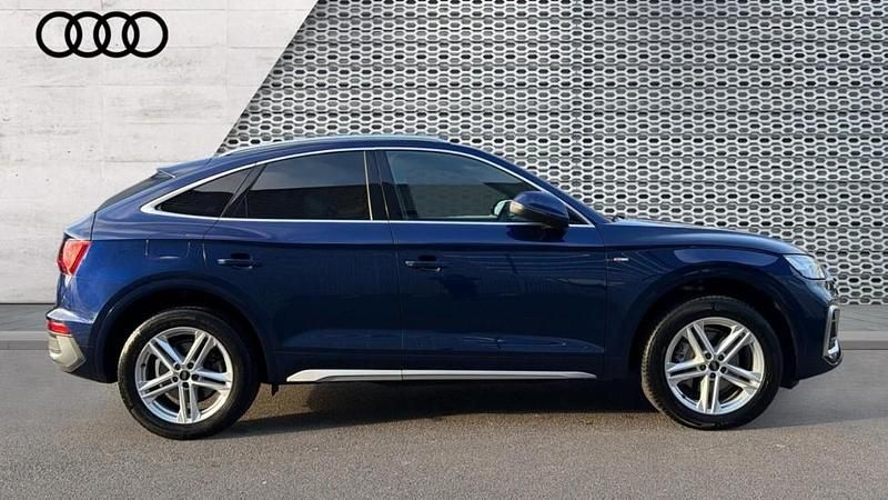 Used Audi Q5 S-Line 265 HP (194 kW) 2022 Blue SUV