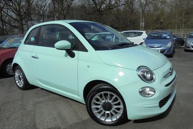 Used Fiat 500 Pop Star 69 HP (50 kW) 2016 Green Hatchback