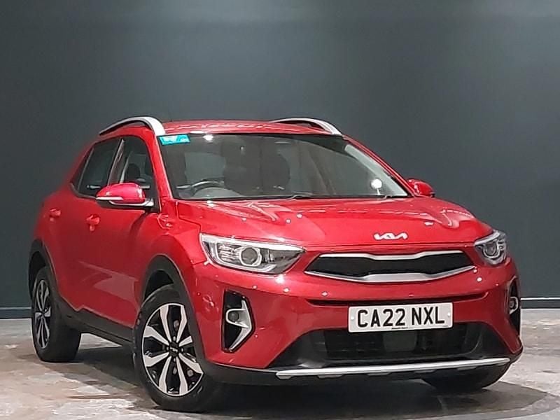 Red Used 2022 Kia Stonic 2 SUV | £13,498 (Fair price) - Image 1/4