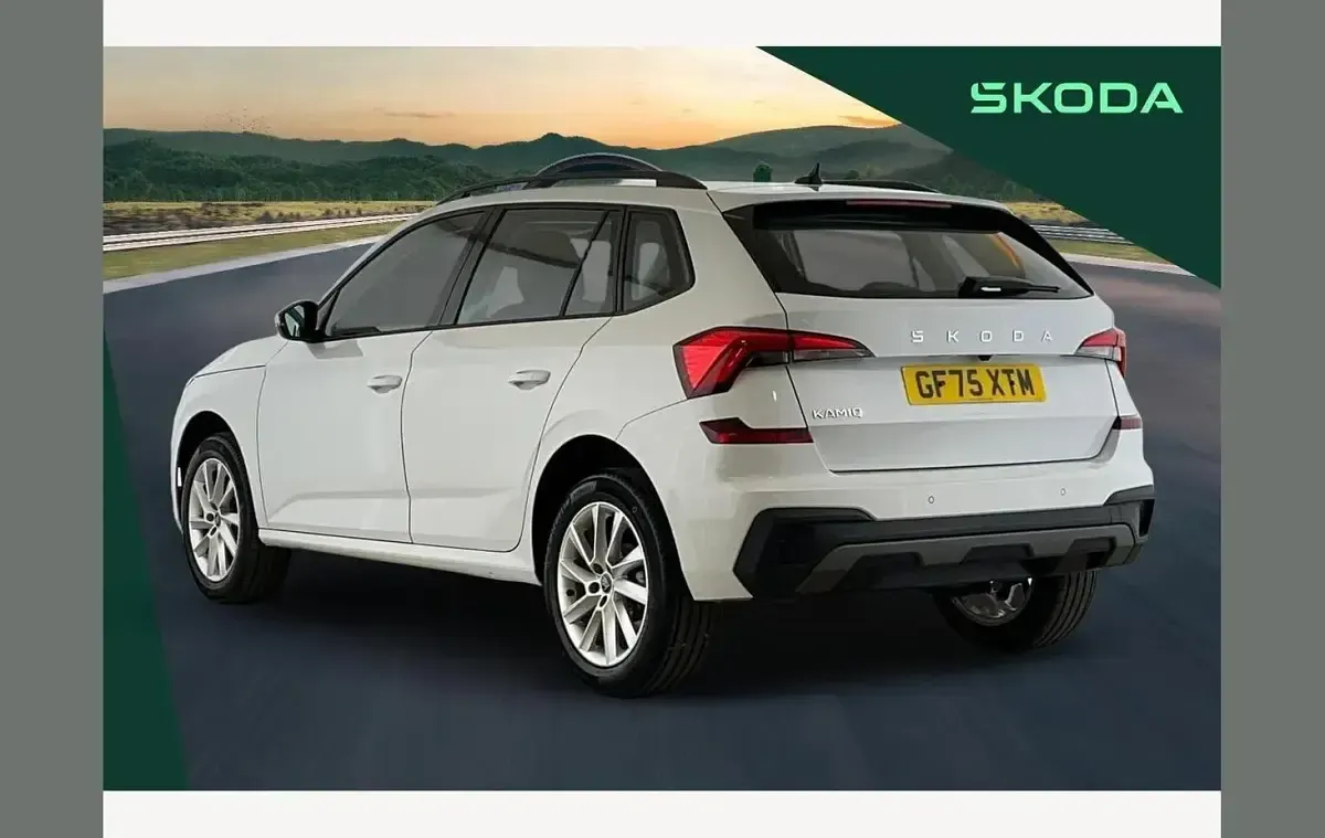 Used Skoda Kamiq SE 116 HP (85 kW) 2025 Moon white SUV