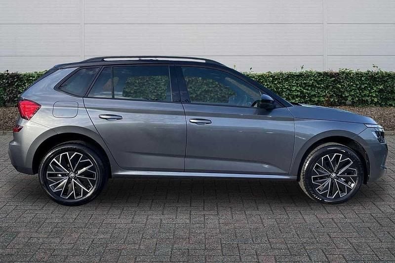New Skoda Kamiq Design Edition 85 HP (62 kW) 2026 Graphite grey metallic black magic pearl effect SUV