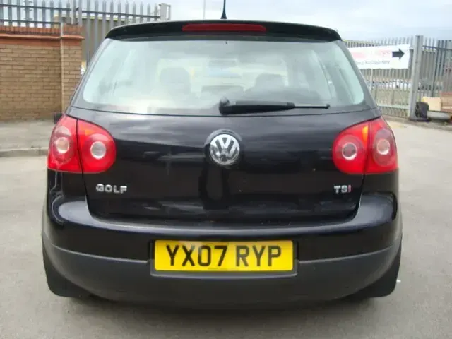 Used VW Golf V Sport 2007 Black Hatchback