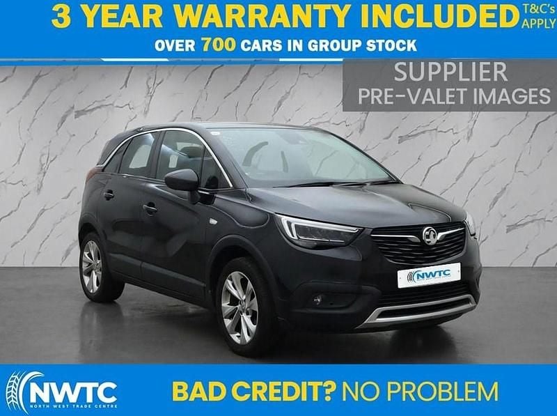 Used Vauxhall Crossland X Business Edition 130 HP (95 kW) 2019 Black SUV