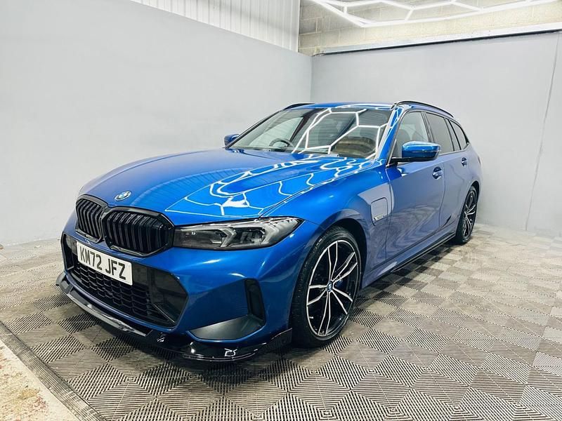 Used BMW 330e M Sport 2022 Blue Estate