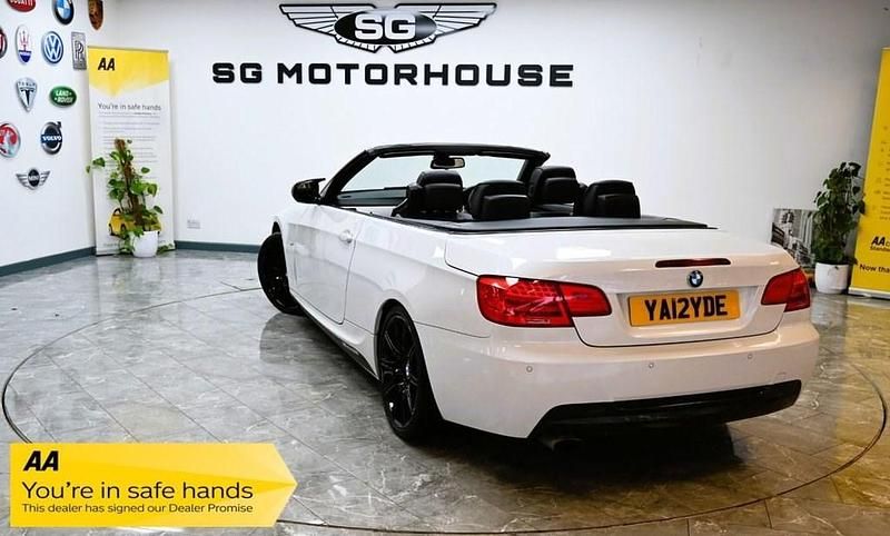 Used BMW 320 Cabriolet M Sport 184 HP (135 kW) 2012 White Cabriolet