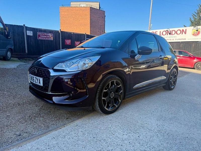 Used DS Automobiles DS3 Elegance 110 HP (80 kW) 2016 Mauve/purple Hatchback