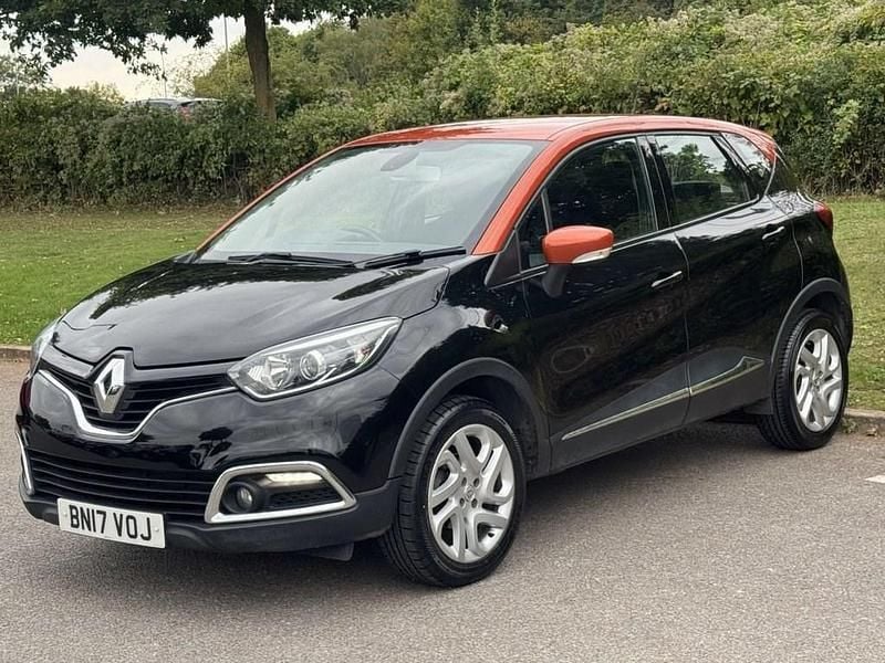 Black/orange Used 2017 Renault Captur Dynamique SUV | £6,500 (Good price) - Image 1/4