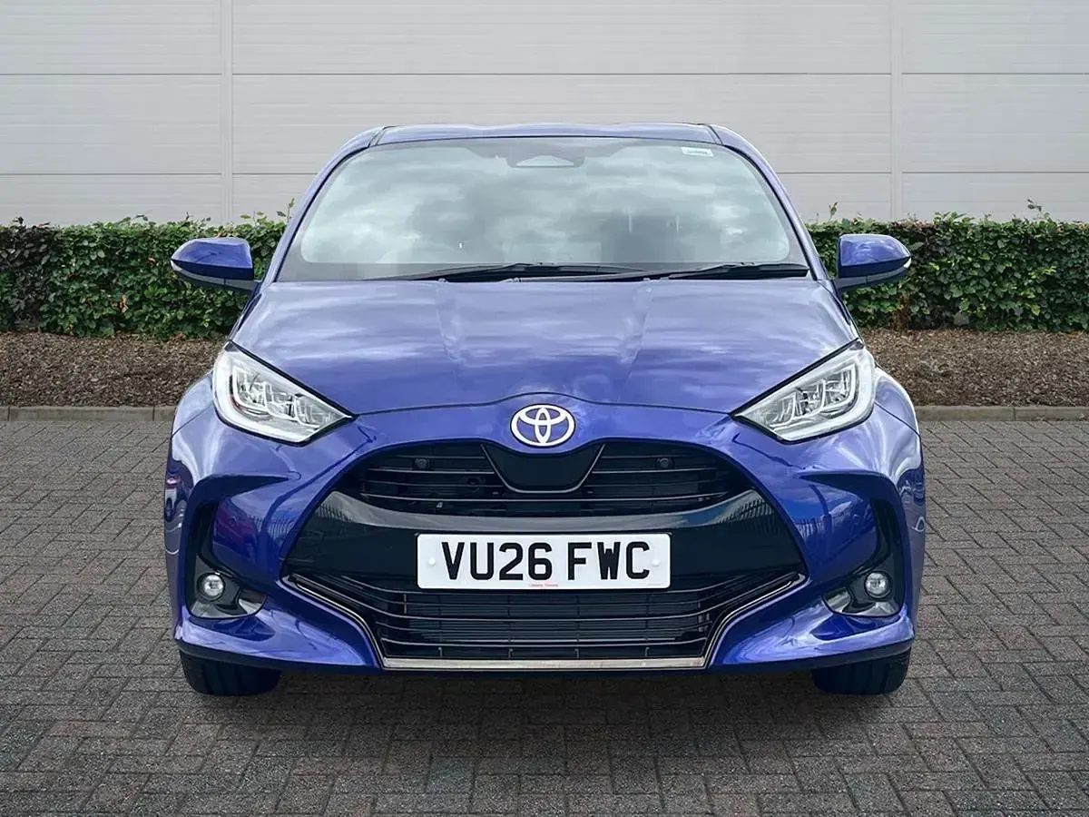 New Toyota Yaris 2026 Blue Hatchback