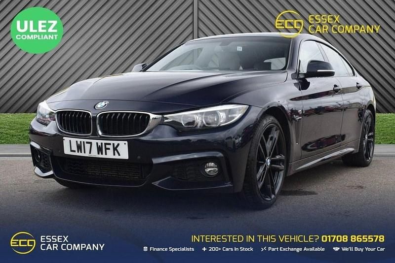 Black Used 2017 BMW 420 M Sport Coupe | £14,830 (Fair price) - Image 1/4
