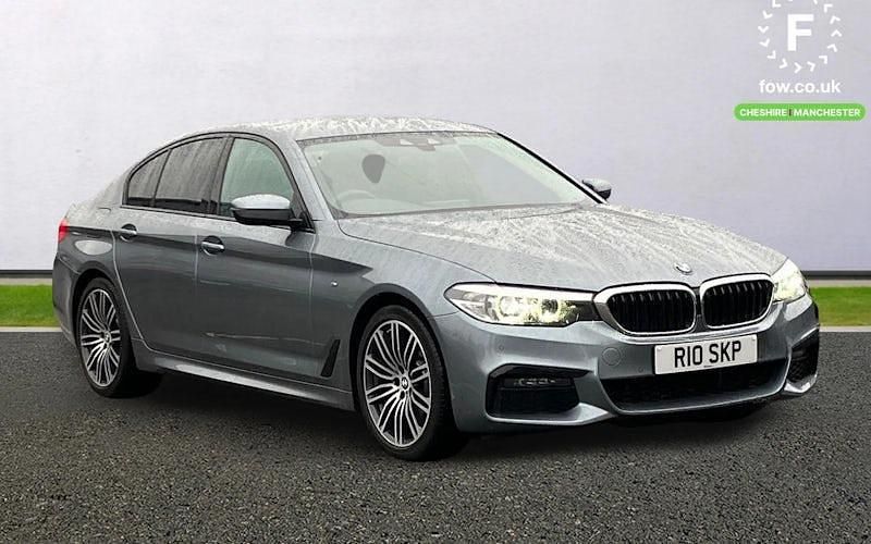 Blue Used 2019 BMW 520 Comfort Edition Sedan | £22,999 (Fair price) - Image 1/3