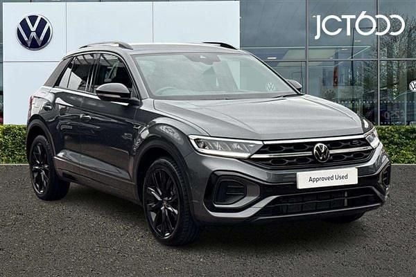 Grey Used 2022 VW T-Roc R-line SUV | £21,758 (Fair price) - Image 1/4