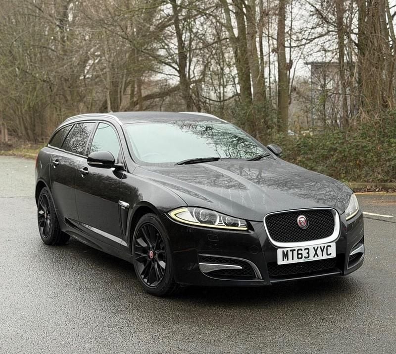 Used Jaguar XF Sportbrake R-Sport 2014 Black Estate