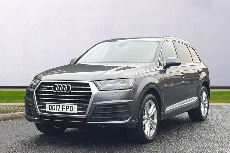 Used Audi Q7 S-Line 218 HP (160 kW) 2017 Grey SUV