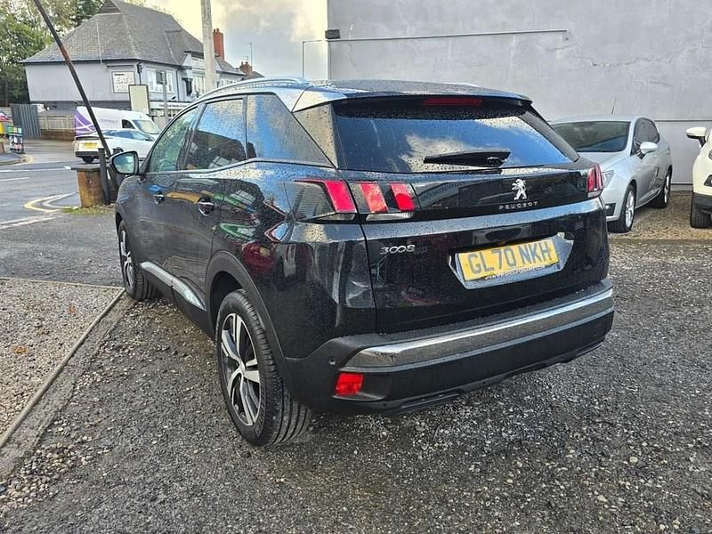 Used Peugeot 3008 Allure 130 HP (95 kW) 2020 Black Hatchback