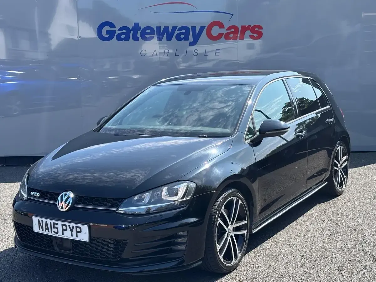 Used VW Golf VII GTD 2015 Black Hatchback