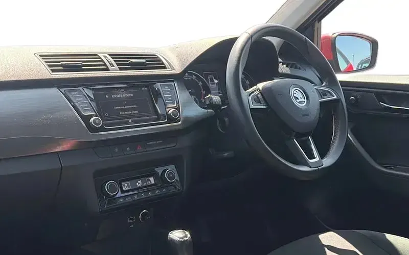 Used Skoda Fabia SE L 110 HP (80 kW) 2019 Red Hatchback