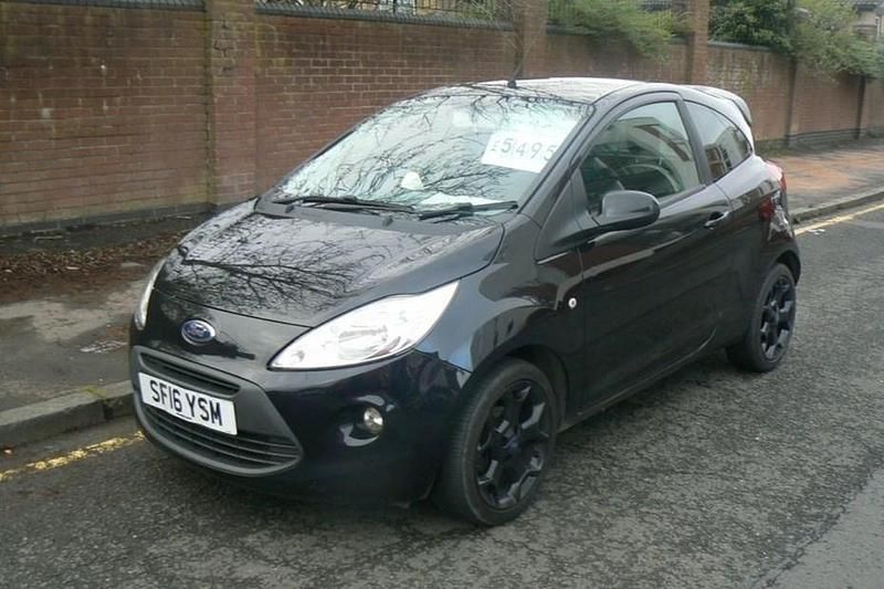Black Used 2016 Ford Ka Zetec Hatchback | £5,495 (Fair price) - Image 1/1