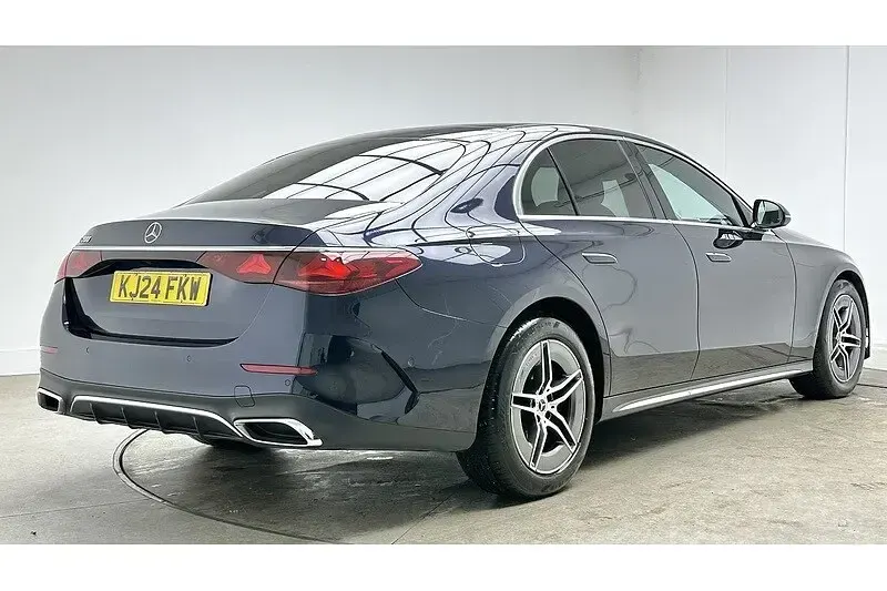 Used Mercedes E200 AMG line 2024 Blue Sedan