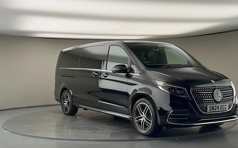 Obsidian black Used 2024 Mercedes V300 Premium MPV | £76,500 (Good price) - Image 1/4