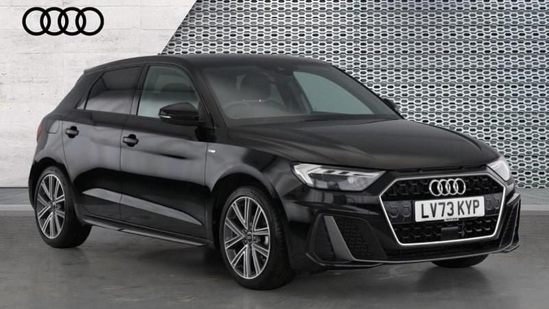 Black Used 2023 Audi A1 S-Line Hatchback | £20,114 (Fair price) - Image 1/4
