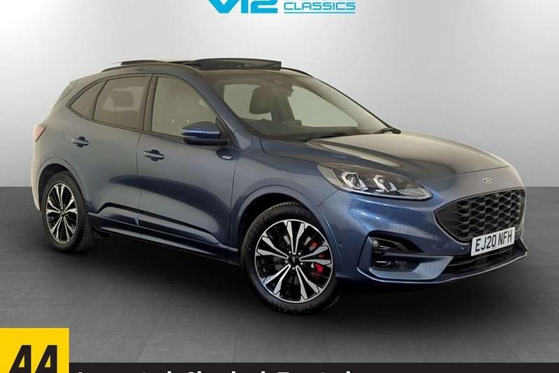 Blue Used 2020 Ford Kuga ST-Line X SUV | £16,795 (Fair price) - Image 1/1
