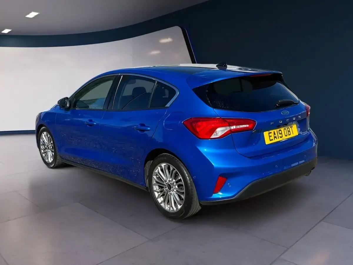 Used Ford Focus Titanium X 150 HP (110 kW) 2019 Blue Hatchback