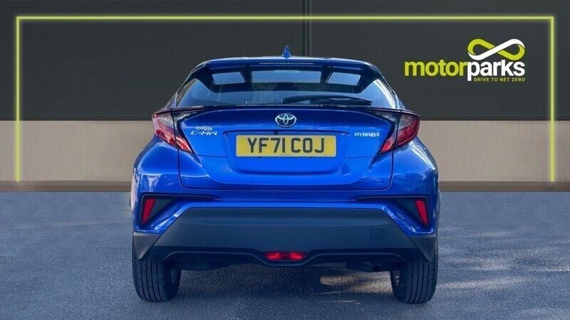 Used Toyota C-HR 122 HP (89 kW) 2021 Nebula blue metallic SUV