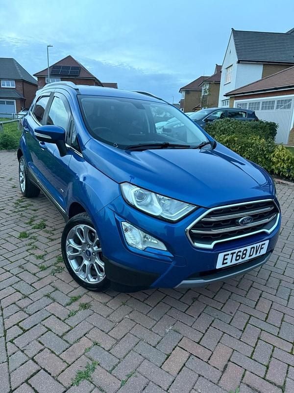 Used Ford Ecosport Titanium 125 HP (91 kW) 2019 Blue SUV